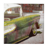 クラシックな車 タイル (正面)