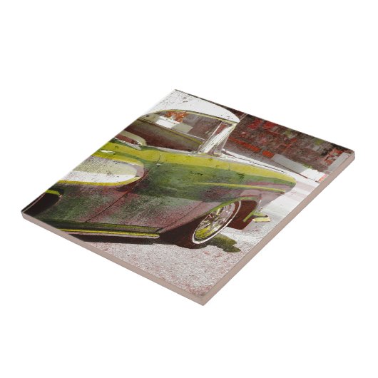 クラシックな車 タイル (側面)