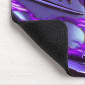 クラシックな車: 燃えるようなフードが付いているシボレー マウスパッド (コーナー)