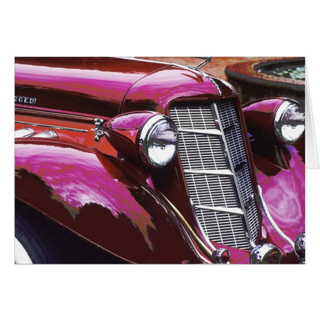 クラシックな車: 金褐色 (正面横)