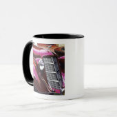クラシックな車: 金褐色 マグカップ (正面左)