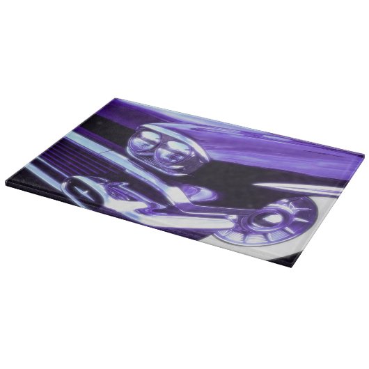 クラシックな車: 1958年のシボレー カッティングボード (角)