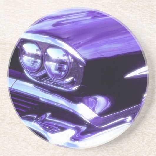 クラシックな車: 1958年のシボレー コースター (正面)