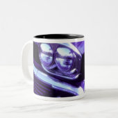 クラシックな車: 1958年のシボレー ツートーンマグカップ (正面左)