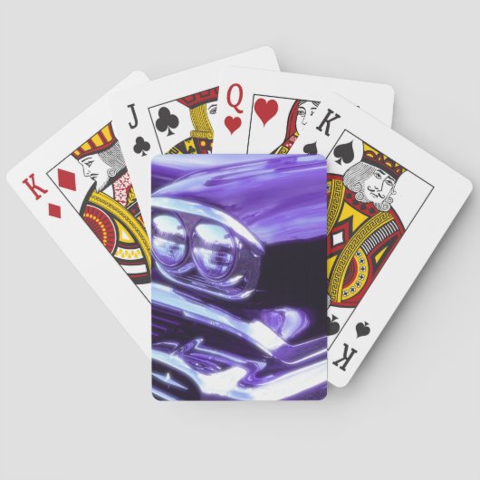 クラシックな車: 1958年のシボレー トランプ (裏面)