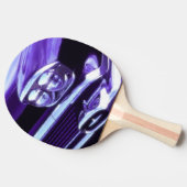 クラシックな車: 1958年のシボレー 卓球ラケット (横)