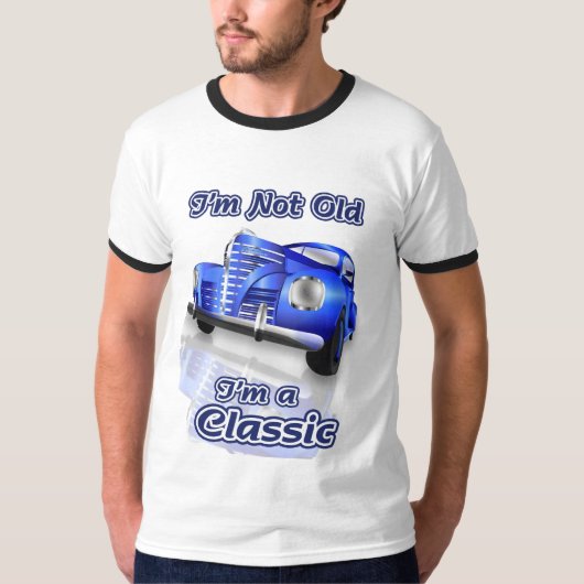 クラシックな車 Tシャツ (正面)