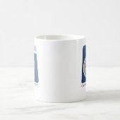 クラシックな都市ロゴのマグ コーヒーマグカップ (中央)