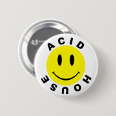 クラシックな酸の家 缶バッジ (正面&裏面)