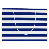 クラシックな銀製のいかり ラージペーパーバッグ (裏面)