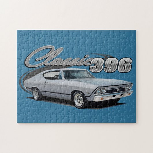 クラシックな銀396 ジグソーパズル (横)