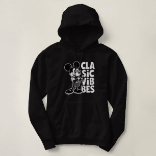 クラシックな雰囲気のグラフィックTシャツ、かわいいレトロ風キャラクターのネズミ パーカ