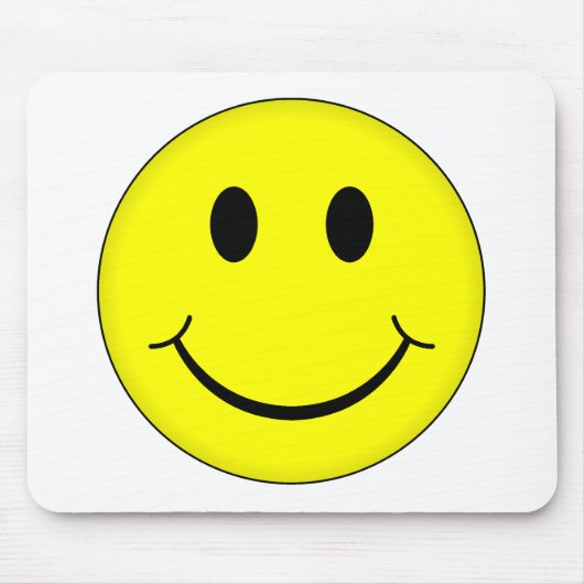 クラシックな顔 マウスパッド (正面)