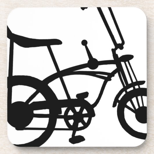 クラシックな60年代のバイクBICYLE SCHWINNのアカエイのバイク コースター (正面)