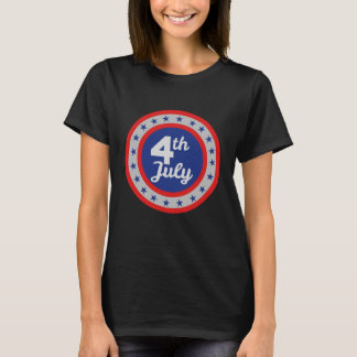 クラシックな7月4日 独立記念日Tシャツ Tシャツ