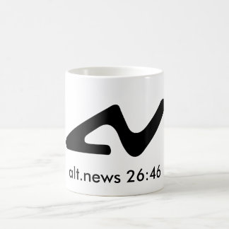 クラシックなalt.newsのマグ コーヒーマグカップ