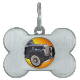 クラシックなBentley ペットネームタグ