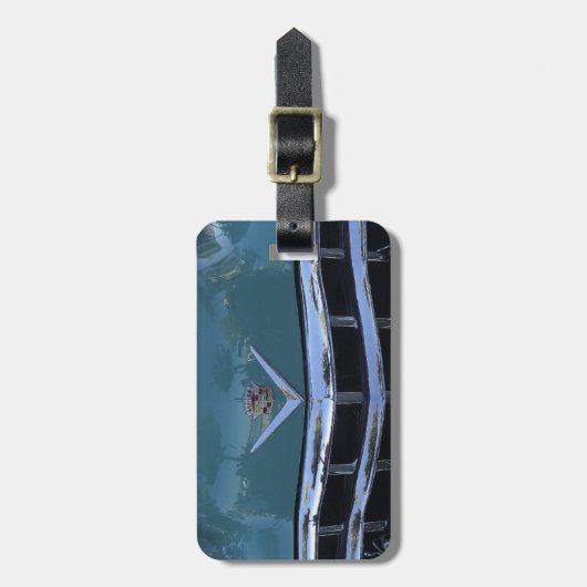 クラシックなCadi ラゲッジタグ (正面縦)