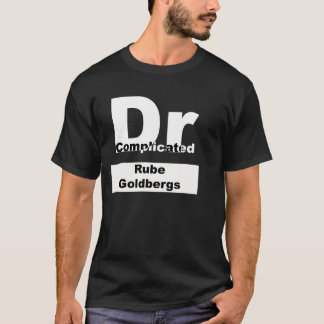クラシックなDrComplicatedの暗闇のTシャツ Tシャツ