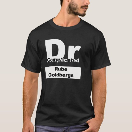 クラシックなDrComplicatedの暗闇のTシャツ Tシャツ (正面)