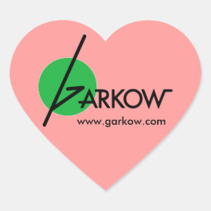 クラシックなGarkowのハートのステッカー ハートシール
