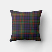 クラシックなMacLellanのタータンチェック格子縞の枕 クッション (裏面)