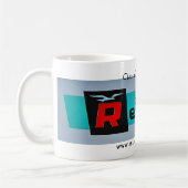 クラシックなReinellのボートのコーヒー・マグ コーヒーマグカップ (左)