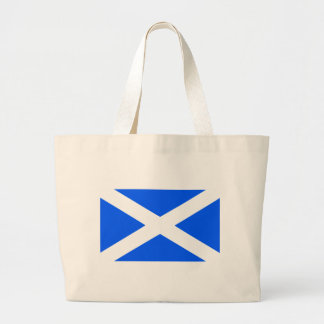クラシックなsaltireの旗のイメージ ラージトートバッグ
