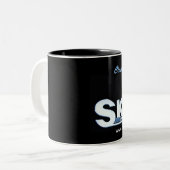 クラシックなSkagitのボートのマグ ツートーンマグカップ (正面左)