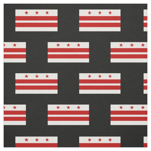 クラシックなWashington D.C. Flag ファブリック (見本)