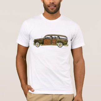 クラシックなWoodyのステーションワゴン Tシャツ