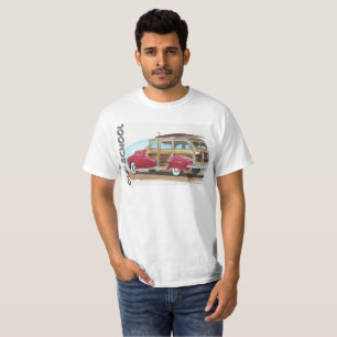 クラシックなWoodyの古い学校: 太平洋愛ティー Tシャツ
