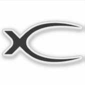 クラシックなXモノグラム シール (正面)