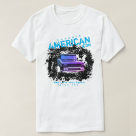 クラシックのアメリカ人が60代の運搬船を拾う Tシャツ