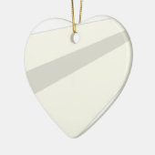 クラシックのペーパー飛行機 セラミックオーナメント (左)