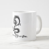 クラシックのマグカップとドラゴン ジャンボコーヒーマグカップ (正面右)