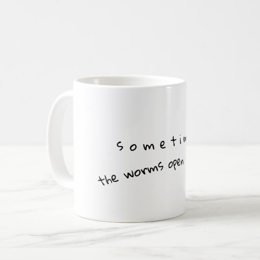 クラシックのマグ厄介な問題 コーヒーマグカップ (正面左)