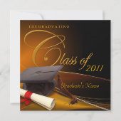 クラシックの卒業 招待状 (正面)