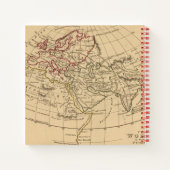 クラシックの地図 ノートブック (裏面)