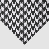 クラシックの白黒パタ千鳥格子のーン 薄葉紙 (詳細)