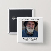 クラシックの葬儀 缶バッジ (正面&裏面)