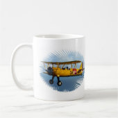 クラシックの飛行機 コーヒーマグカップ (左)