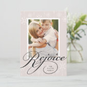 クラシックの |ホリデーフォトカード シーズンカード (スタンド正面)