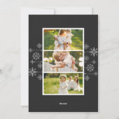 クラシックの |ホリデーフォトカード シーズンカード (裏面)