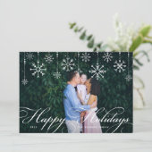 クラシックの |ホリデーフォトカード シーズンカード (スタンド正面)