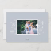 クラシックの |ホリデーフォトカード シーズンカード (裏面)