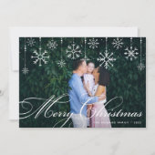 クラシックの | Merry Christmas Photo シーズンカード (正面)