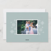 クラシックの | Merry Christmas Photo シーズンカード (裏面)