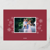 クラシックの | Peace on Earth写真 箔シーズンカード (裏面)