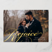 クラシックの | Rejoice写真 箔シーズンカード (正面)